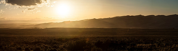 Dunes Silhouette Sunset