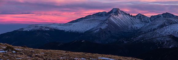Last Alpine Sunset 2014