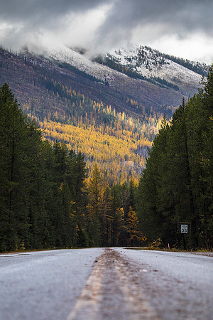 Apgar Mountain from Camas Road Junction