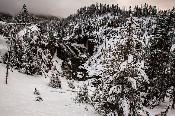 Snowy Gibbon Falls