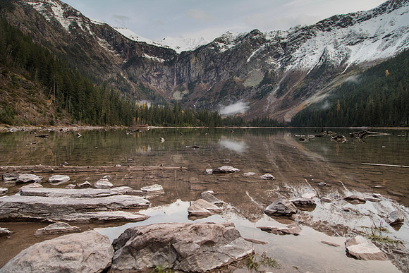 Avalanche Lake Shorline 10.23.16