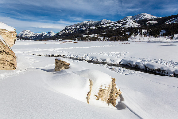 Sunny Day at Soda Butte