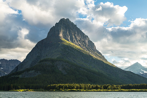 Evening Light on Grinnell Point