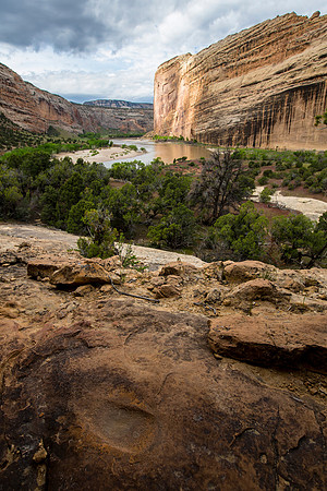 The Confluence and Bedrock Metate