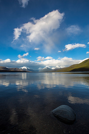 Blue Skies at Lake McDonald