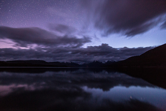 Lake McDonald at Night