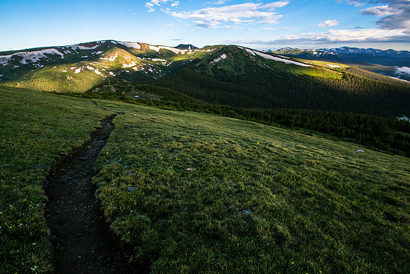 Early Morning on the CCY Trail