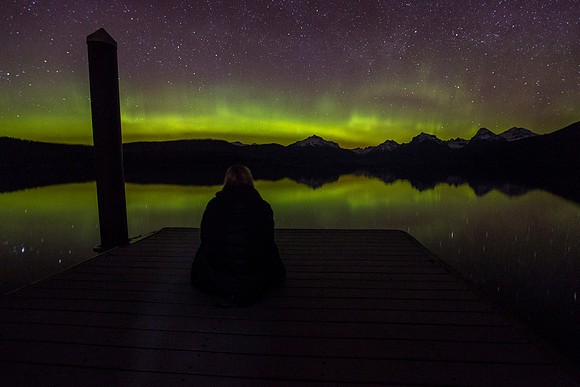 Sitting on the Dock Watching Aurora