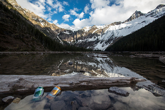 Upslope Cooling off in Avalance Lake