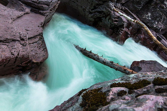 McDonald Creek Gorge