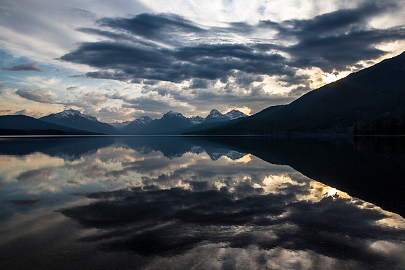 Sunrise Lake McDonald (Wide) May 2, 2015