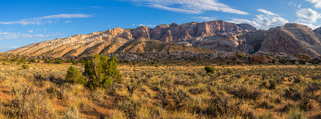 Split Mountain Sunrise Wide