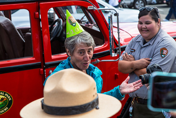Happy 100 From Secretary Jewell