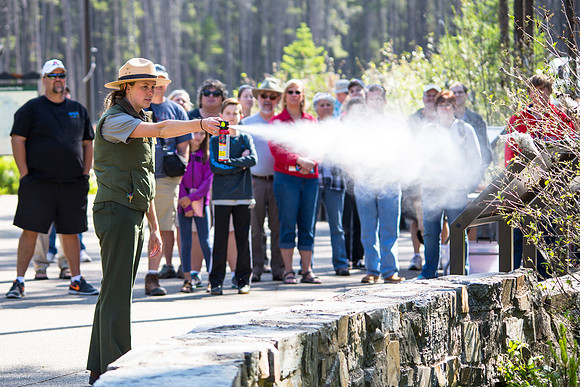 Bear Spray Demonstration