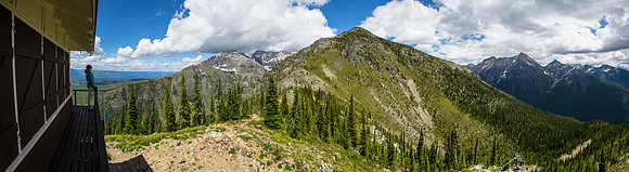 Numa Fire Lookout Panorama