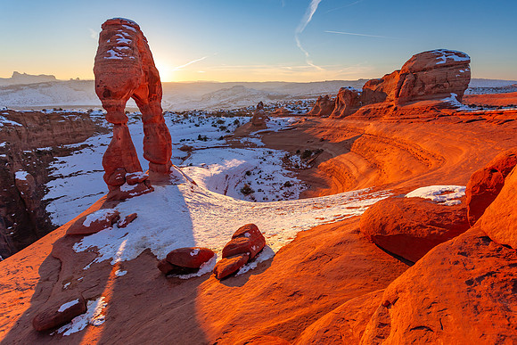 Delicate Arch Sunset