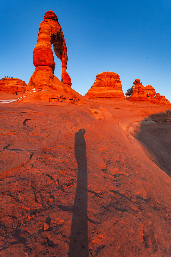 Self Portrait at Delicate Arch