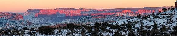 Cliff Canyon sunset