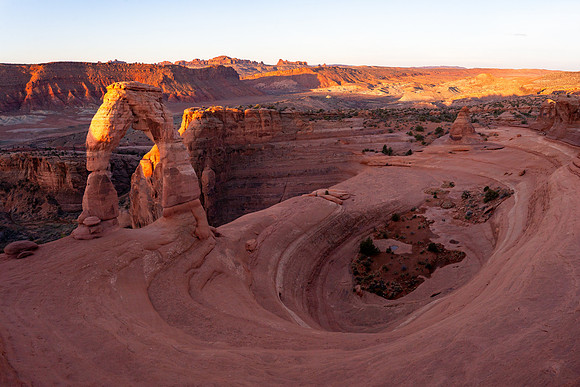 Sunrise at Delicate Arch