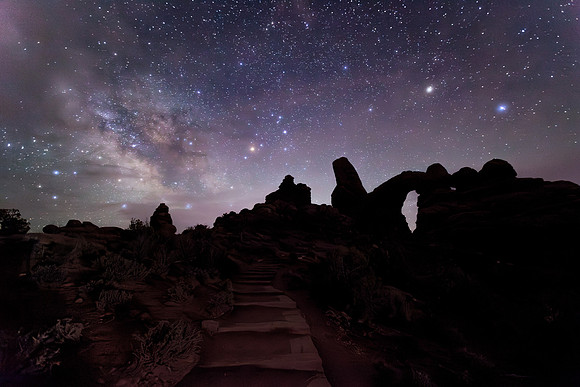 Pathway to the Milky Way