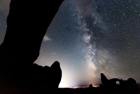 Milk Way from the North Window