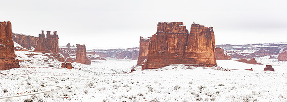 Tower of Babel and Pipe Organ (winter)