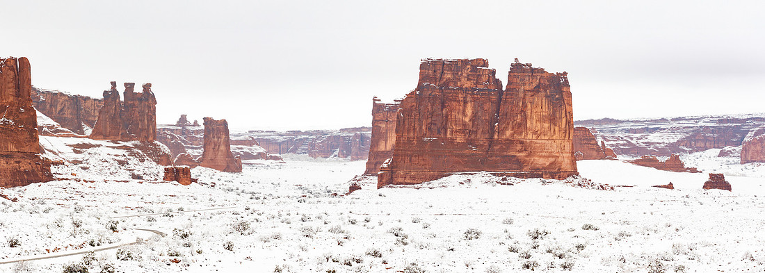 Tower of Babel and Pipe Organ (winter)