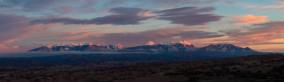 La Sal Sunset