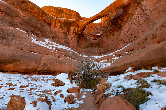 Snowy Ring Arch