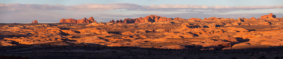 Petrified Dunes Panorama