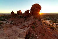 Sunset Near Turret Arch