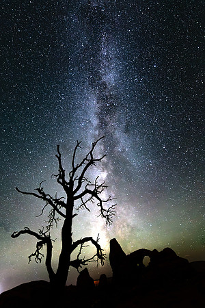 Milky Way, Juniper, and Turret Arch