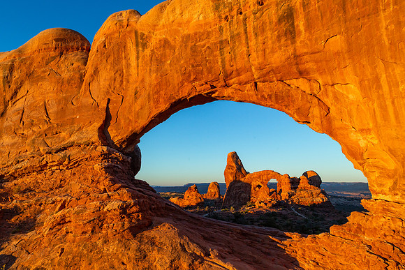 Sunrise Throught the North Window
