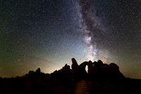 Milky Way over Turret Arch
