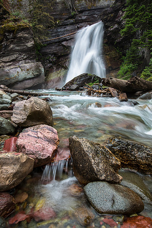 Baring Falls Portrait