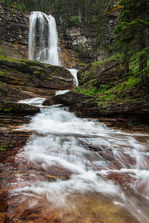 Virginia Falls Portrait