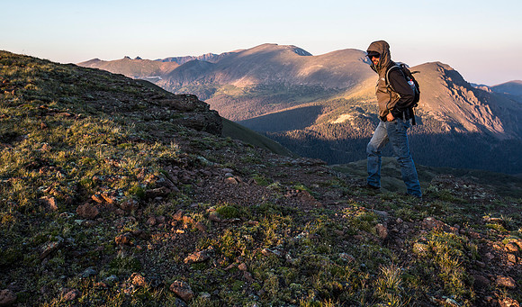 Trevor Hiking Lava Cliffs (2)