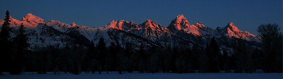 Teton Range Sunrise