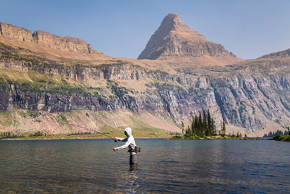 Elliott Fishing Hidden Lake