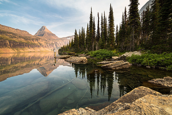 Evening Fishing at Hidden Lake (2)