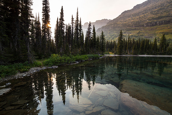 Hidden Lake Reflections