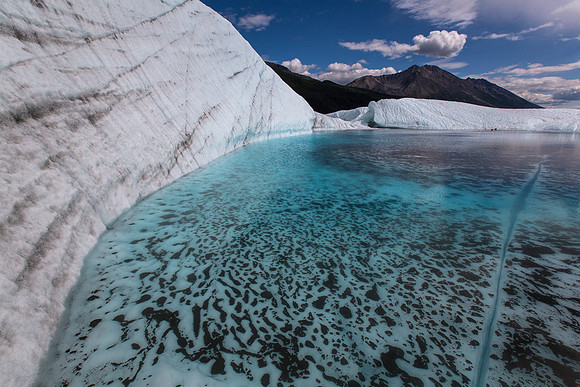 Pool on the Root Glacier