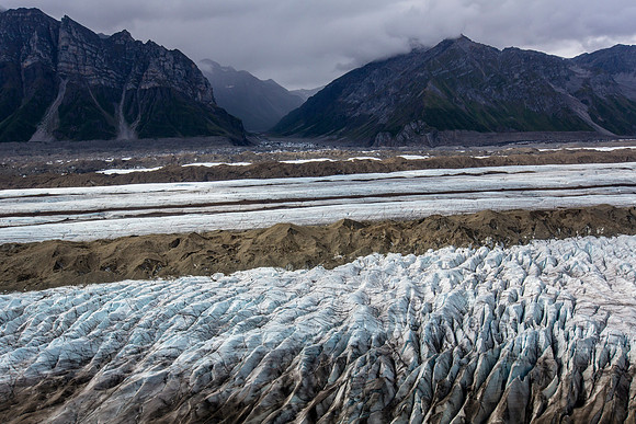 Kennicott Glacier and Hidden Creek Valley