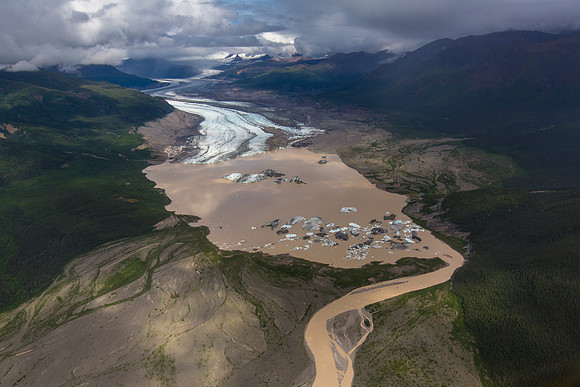 Nizina Glacier and River (2)
