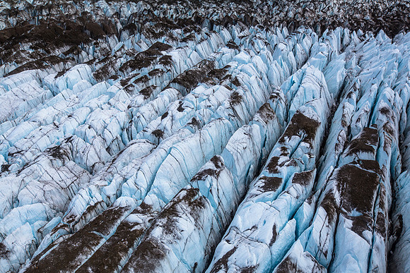Nizina Glacier Crevasses
