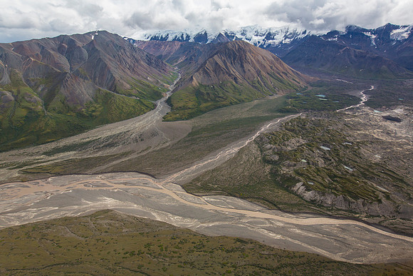 Russell Glacier Terminus and Wiley Creek