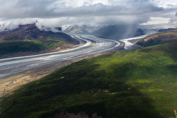 Tinplate Hill and Rohn Glacier