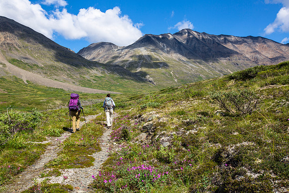 Hiking from the Landing Strip (2)