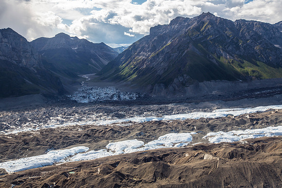 Kennicott Glacier and Hidden Creek Valley
