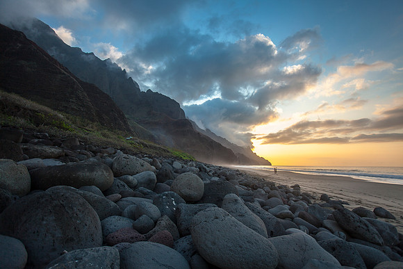Kalalau Beach Sunset